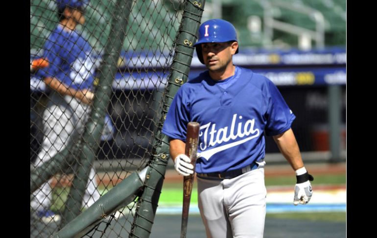 El jugador de la selección italiana Jack Santora. EFE /