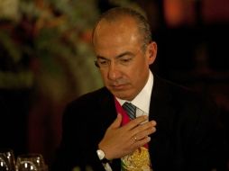 Reportan una inexistencia de información sobre la cena que ofreció ex presidente Felipe Calderón, el pasado 30 de noviembre.  /