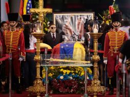 A sólo dos días de culminar el Funeral de Estado el ex mandatario venezolano se vuelve leyenda. AFP /