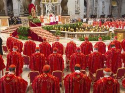 Tras la misa, los cardenales se retirarán a la residencia de Santa Marta, donde se alojarán durante los días que dure el cónclave. EFE /