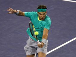 Nadal atraviesa un gran momento después de siete meses inactivo, ya ganó en México y Sao Paulo. AFP /