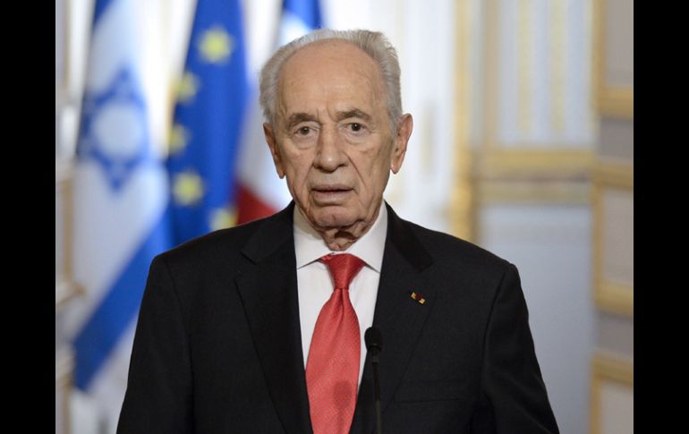 El presidente de Israel, Simón Peres, llamó ante el pleno de la Eurocámara a reanudar el proceso de paz con los palestinos. ARCHIVO /