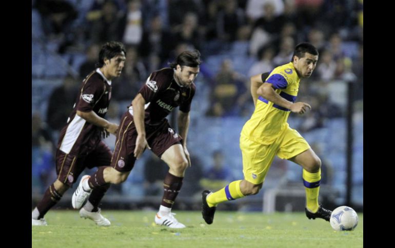 El centrocampista argentino Juan Román Riquelme pretende jugar en la cuarta fecha del grupo 1 de la Copa Libertadores. ARCHIVO /