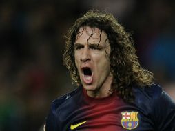 La ausencia de Carles Puyol es lo más destacado antes del inicio del encuentro. EFE /