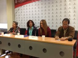 Toni Guerra, Gabriela Serrano, Adriana Dorantes y Víctor Guzmán. EL INFORMADOR /