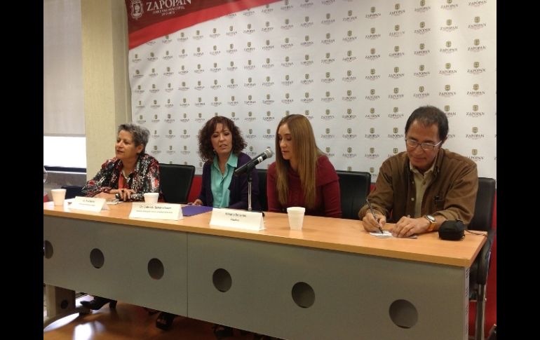 Toni Guerra, Gabriela Serrano, Adriana Dorantes y Víctor Guzmán. EL INFORMADOR /