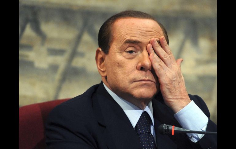 El exprimer ministro italiano Silvio Berlusconi acusó a los magistrados del Tribunal de Milán de querer condenarlo. ARCHIVO /