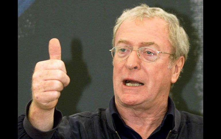 Michael Caine, 80 años y sigue en ascenso. ARCHIVO /