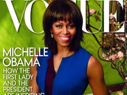 Imagen de la revista Vogue del mes de abril donde aparece Michelle Obama. AFP /