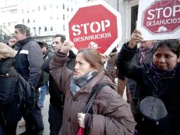 El ''no pagar'' hipotecas ha dado lugar a desahucios en Madrid. NTX /