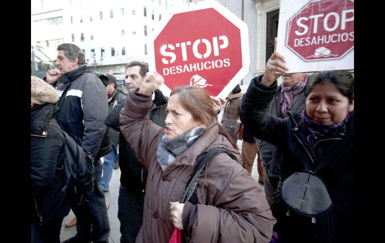 El ''no pagar'' hipotecas ha dado lugar a desahucios en Madrid. NTX /