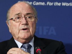 Joseph Blatter deja en claro que de dirigirse a la FIFA como hasta ahora, no le importaría dejar su cargo. ARCHIVO /