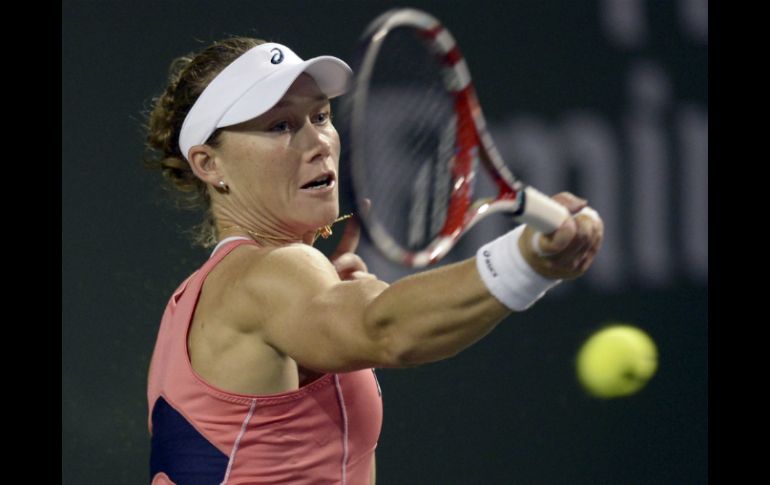 Stosur ocupa el noveno puesto en el ranking de la WTA, su salida podría hacerla descender. EFE /