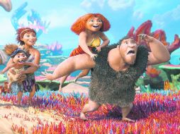 Los cavernícolas también tenían problemas familiares, y eso se verá en el filme ''The Croods''. ESPECIAL /