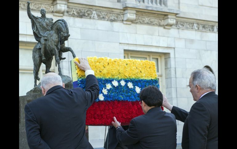 La Organización de los Estados Americanos (OEA) recordó al fallecido presidente de Venezuela, Hugo Chávez. AFP /