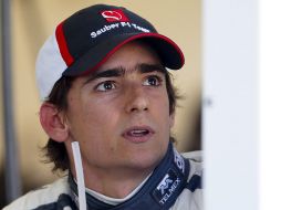 Esteban Gutiérrez se encuentra listo para su debut en la F1. EFE /