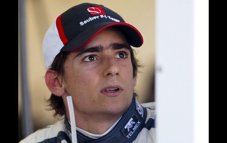 Esteban Gutiérrez se encuentra listo para su debut en la F1. EFE /