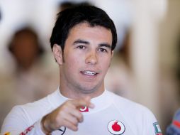 El tapatío Sergio Pérez será el foco de atención en su debut con McLaren. EFE /