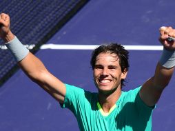 Nadal supera al checo por 6-4 y 7-5 con un gran desempeño durante el partido, consiguiendo su pase a la final. AP /