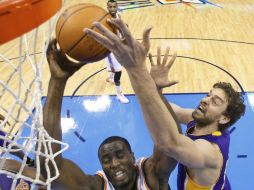 Pau Gasol participó el sábado en un trabajo de acondicionamiento en las instalaciones de los Lakers. ARCHIVO /