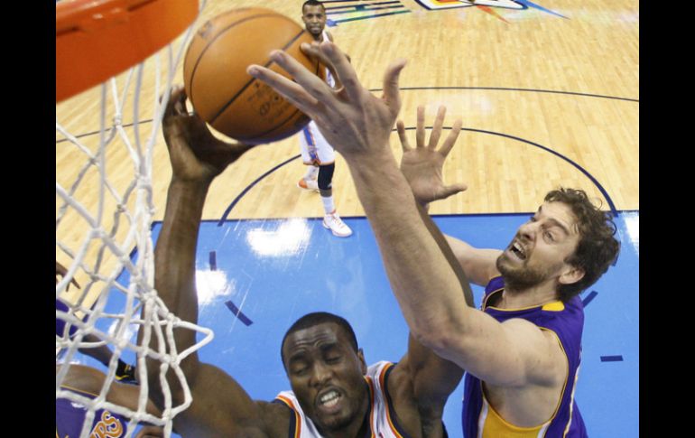 Pau Gasol participó el sábado en un trabajo de acondicionamiento en las instalaciones de los Lakers. ARCHIVO /