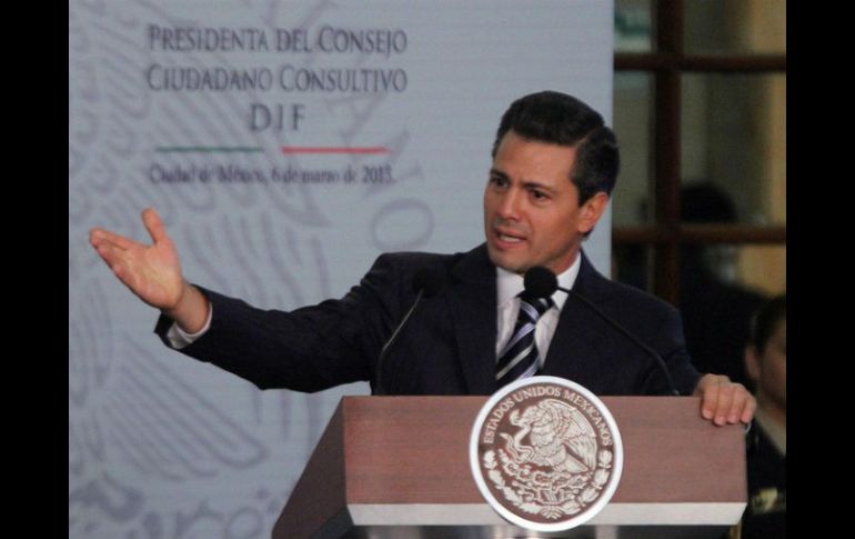 Enrique Peña Nieto encabezará ceremonia de conmemoración de la expropiación petrolera. ARCHIVO /