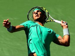 Nadal enfrentará hoy a Juan Martín del Potro por el título de Indian Wells. AFP /