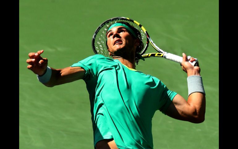 Nadal enfrentará hoy a Juan Martín del Potro por el título de Indian Wells. AFP /