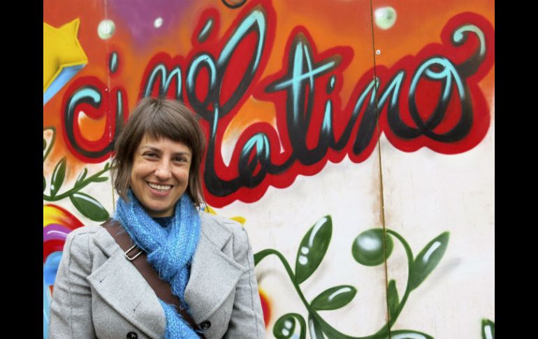 La directora de cine brasileño, Marcela Lordy, durante su asistencia al festival CinéLatino de Toulouse. EFE /