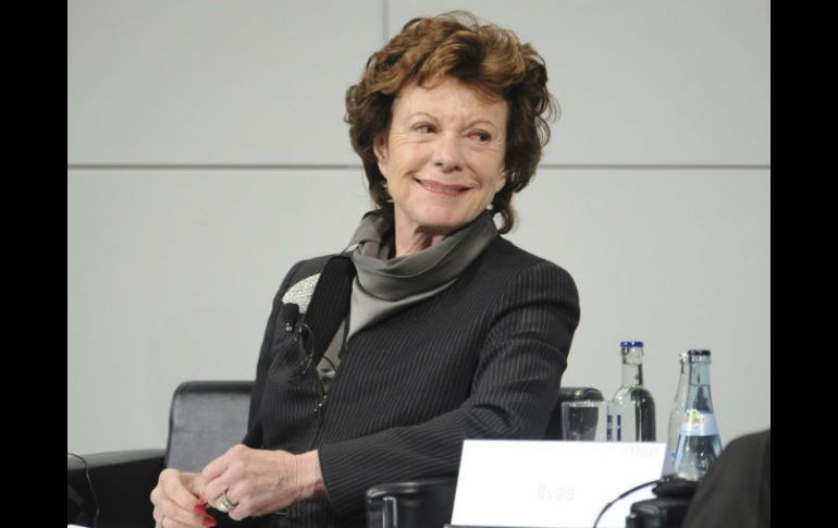 Neelie Kroes, vicepresidenta de la Comisión Europea y responsable de la agenda digital. ARCHIVO /