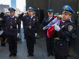 La ceremonia conmemorativa por el 75 aniversario de la Expropiación Petrolera. NTX /