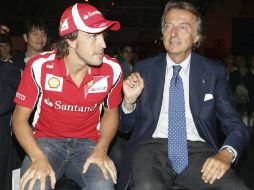 ''He visto a Alonso contento por haber comprobado en la primera carrera las buenas sensaciones que tuvimos'', dice Luca. ARCHIVO /