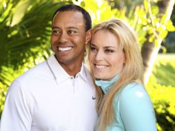 Lindsey Vonn y Tiger Woods publicaron por primera vez una foto juntos en las redes sociales. AP /