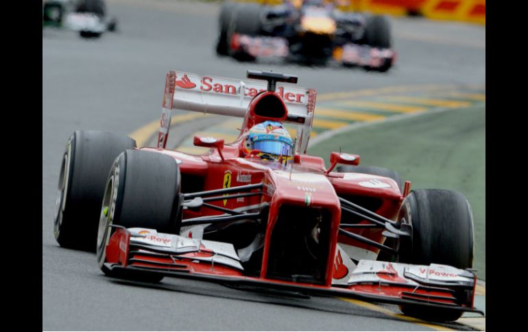 El año pasado, el español Fernando Alonso le ganó al mexicano Sergio Pérez en este circuito. AFP /