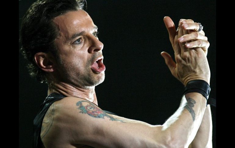 Dave Gahan, vocalista de Depeche Mode. EFE /