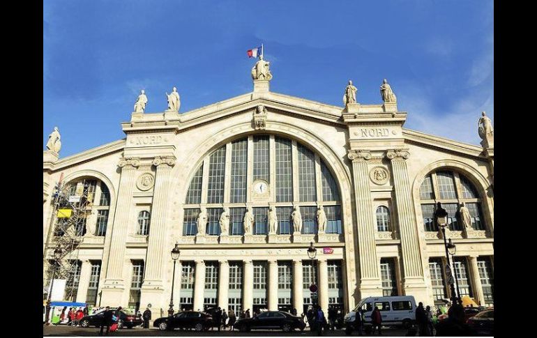 Uno de los doce puntos citados es la Estación Norte de París. EFE /