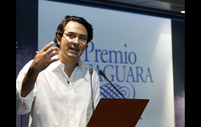 Juan Gabriel Vázquez, Premio Alfaguara 2011 ARCHIVO /