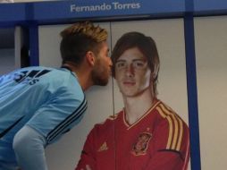 Ramos expresa que extraña a su amigo, que no fue requerido para las eliminatorias mundialistas. ESPECIAL /