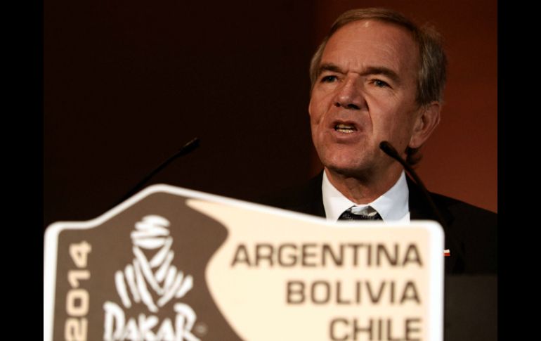 El funcionario indica que reciben con entusiasmo la inclusión de Bolivia en el Dakar. AFP /