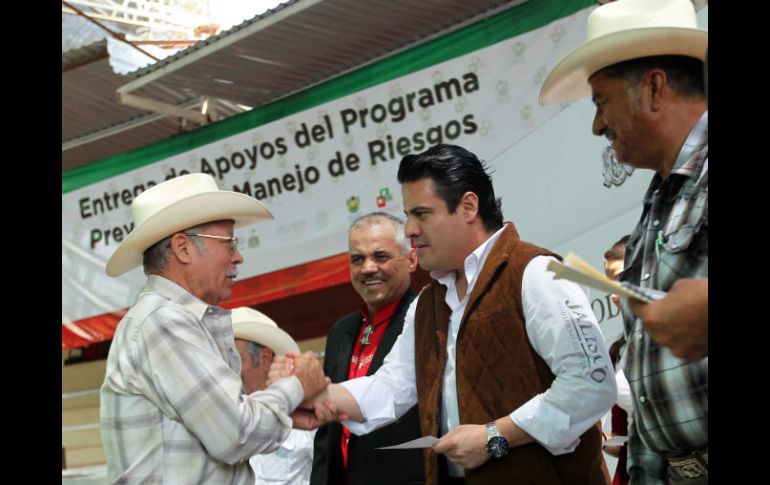 Aristóteles indica que buscan aumentar la producción agroalimentaria, para lo cual se alinearán con el gobierno federal.  /