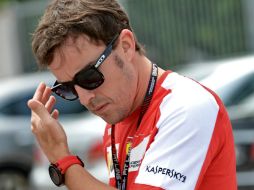 El piloto de Ferrari Fernando Alonso espera que Malasia sea la prueba en la que se confirme el buen comportamiento del coche Ferrari. AFP /