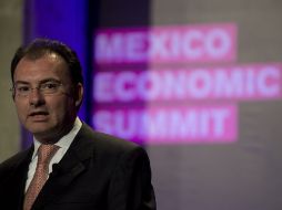 El titular de la SHCP, Luis Videgaray Caso participa en el ''México Economic Summit''. AFP /