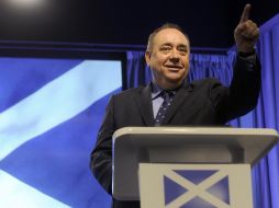 El Ministro principal escocés Alex Salmond fijó la fecha del referendo para el jueves 14 de septiembre de 2014. AFP /