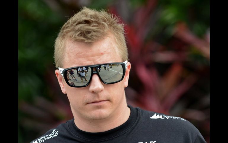 Kimi Raikkonen espera seguir siendo protagonista de la temporada 2013 de la Fórmula 1. AFP /