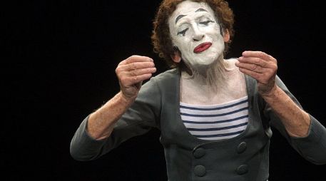 En 1923 nace el mimo francés Marcel Marceau. ARCHIVO /