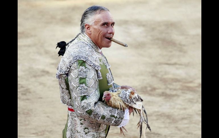 Rodolfo Rodríguez ''El Pana'' pone fin a su larga trayectoria como torero. ARCHIVO /