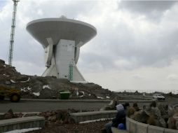 Vista general del Gran Telescopio Milimétrico (GTM), ubicado en el Volcán Sierra Negra, en el estado mexicano de Puebla. EFE /