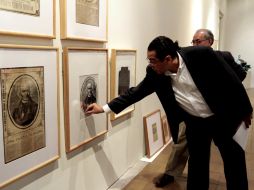 Inauguran  la muestra ''José Guadalupe Posada. La línea que definió el arte mexicano''. NTX /