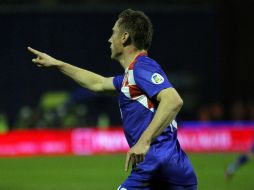 Al minuto 37, Olic anota el segundo tanto y el definitivo del partido. AP /