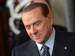 Berlusconi asegura que ''sería un grave perjuicio para Italia si Bersani eligiera el camino equivocado''. AFP /